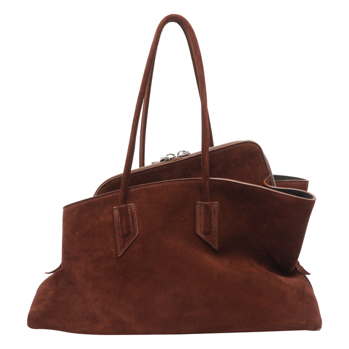 The Attico Bags Brown Calf Leather