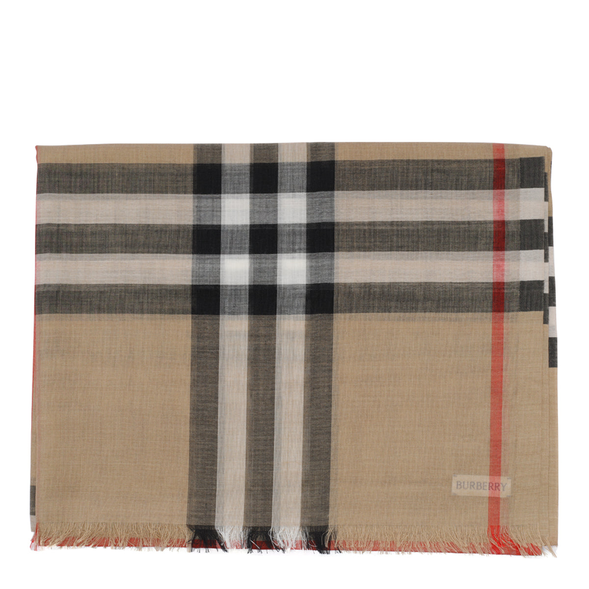 Burberry Scarfs Beige Wool