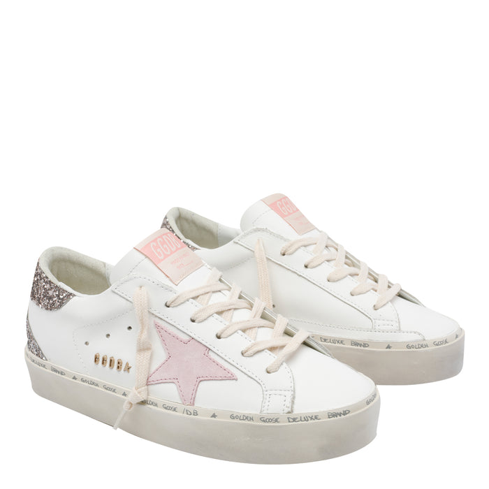 Golden Goose Sneakers White Calf Leather/rubber Sole