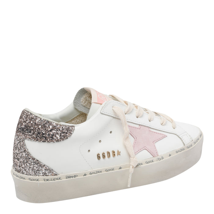 Golden Goose Sneakers White Calf Leather/rubber Sole