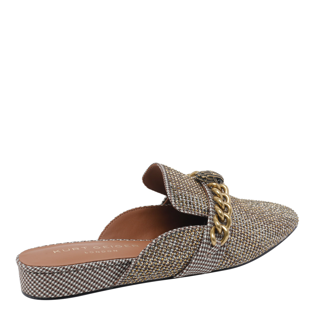 Kurt Geiger Flat shoes Beige Fabric/rubber Sole