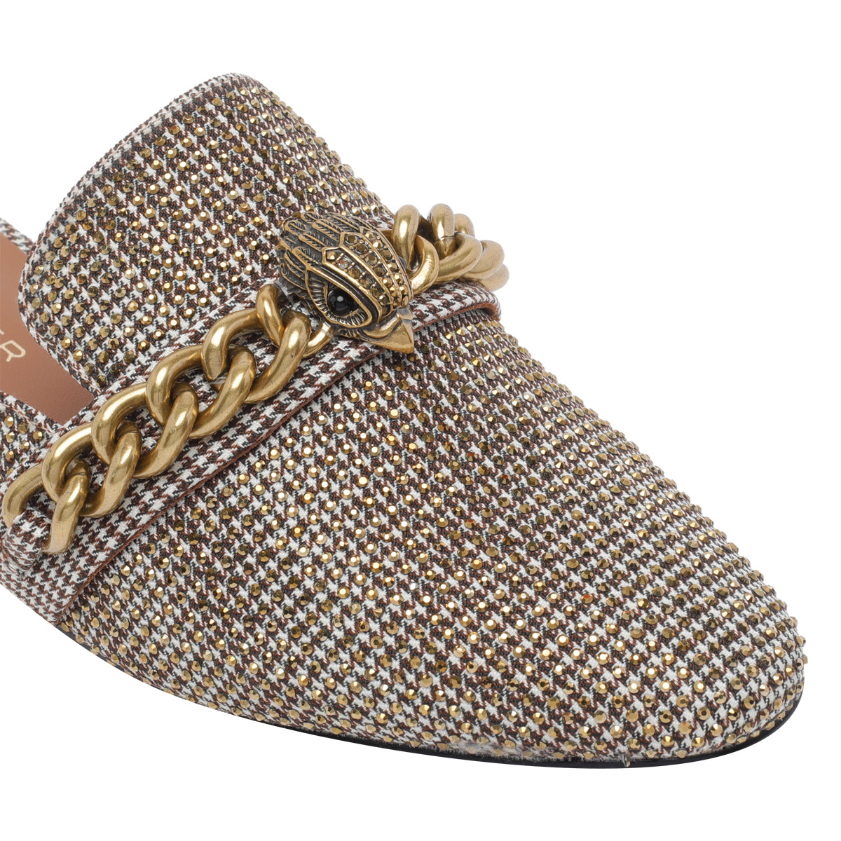 Kurt Geiger Flat shoes Beige Fabric/rubber Sole