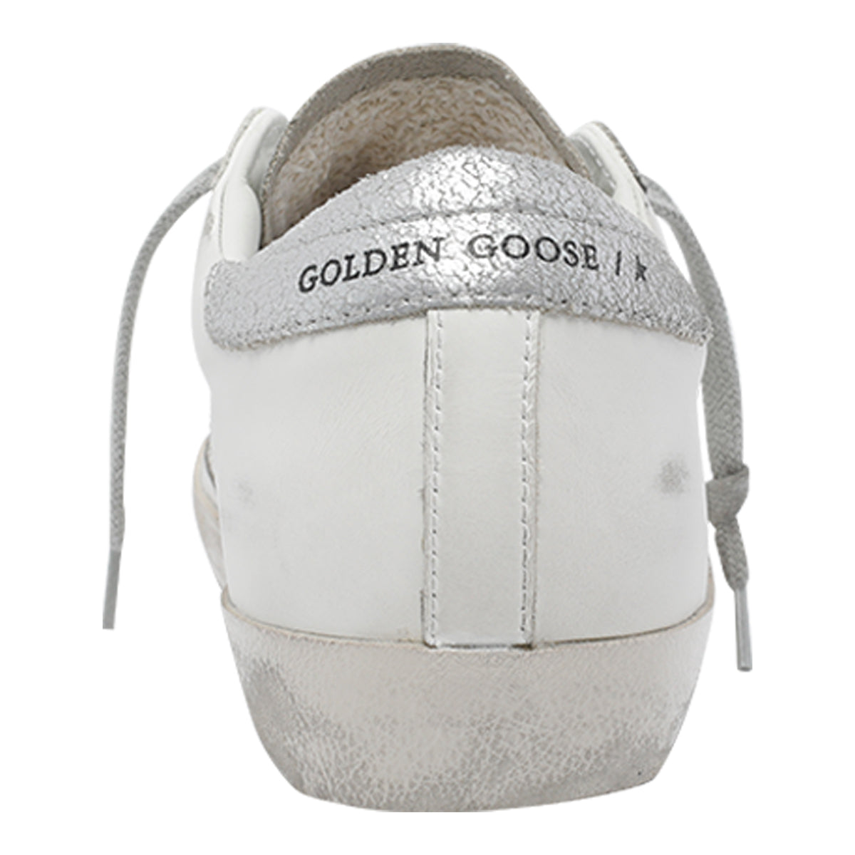 Golden Goose Sneakers White Calf Leather/rubber Sole
