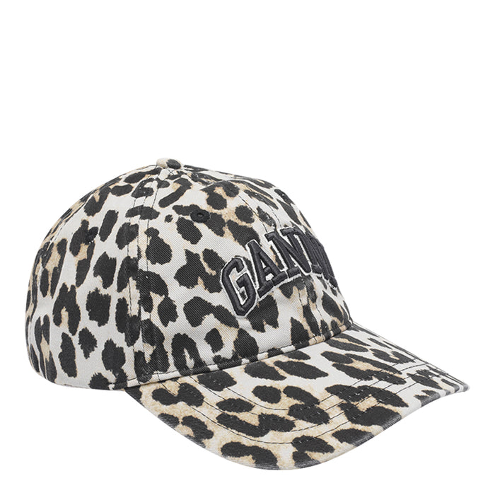 GANNI Hats Brown Cotton