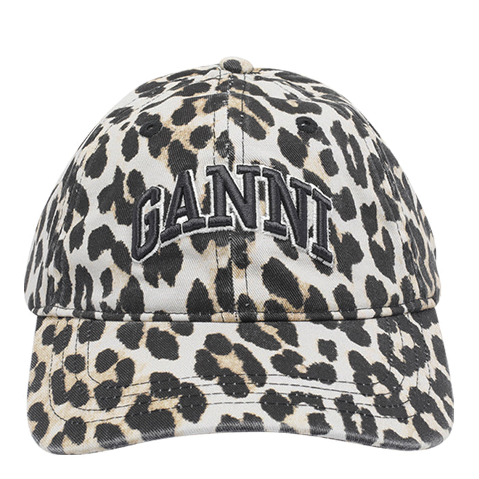 GANNI Hats Brown Cotton