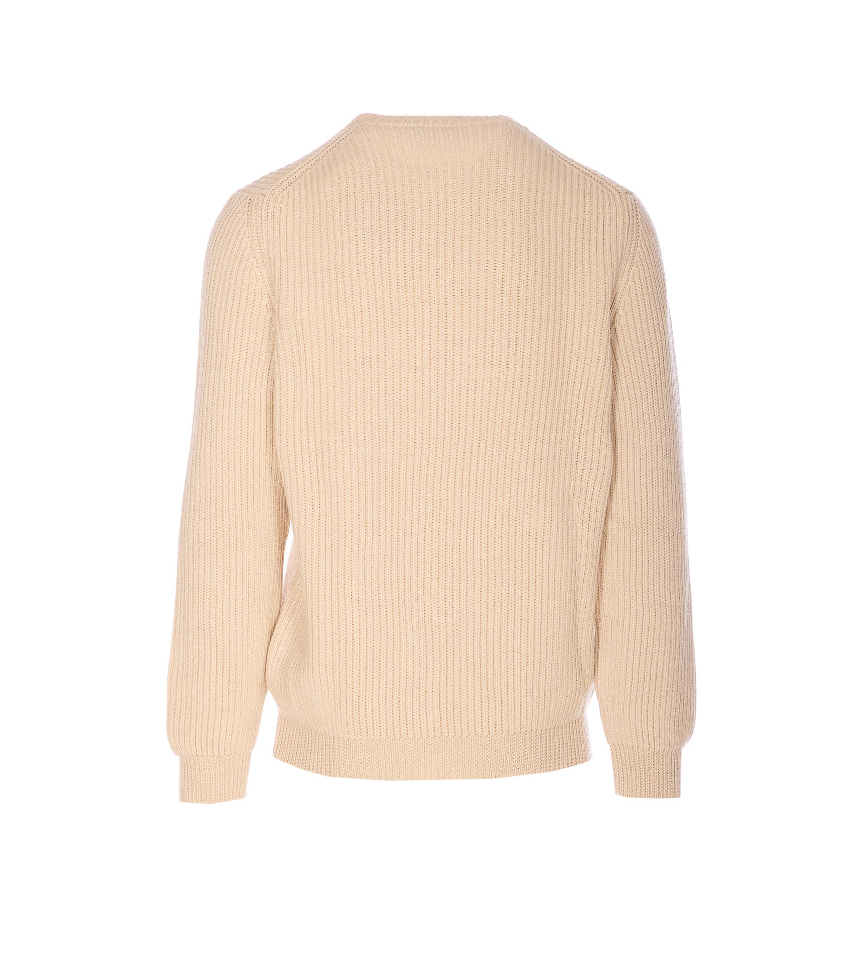 Fendi Sweaters Beige Virgin Wool