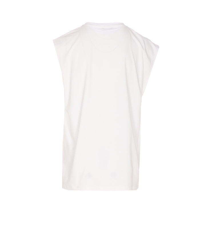 Balmain Top White Cotton