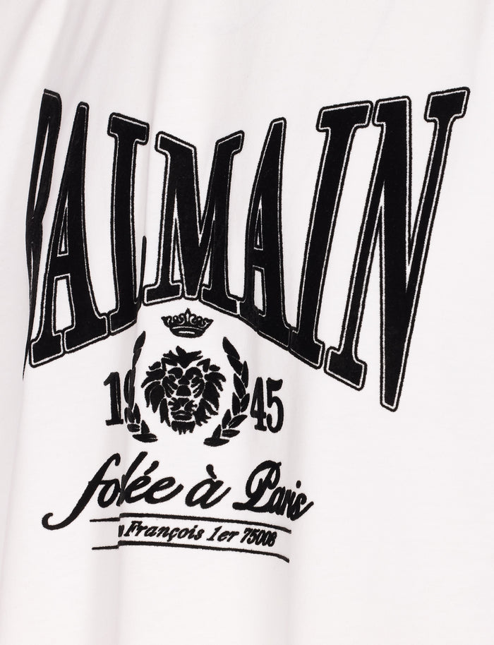 Balmain Top White Cotton