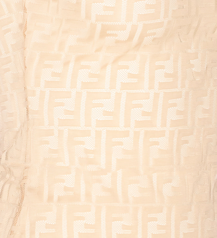 Fendi Top Beige Polyamide
