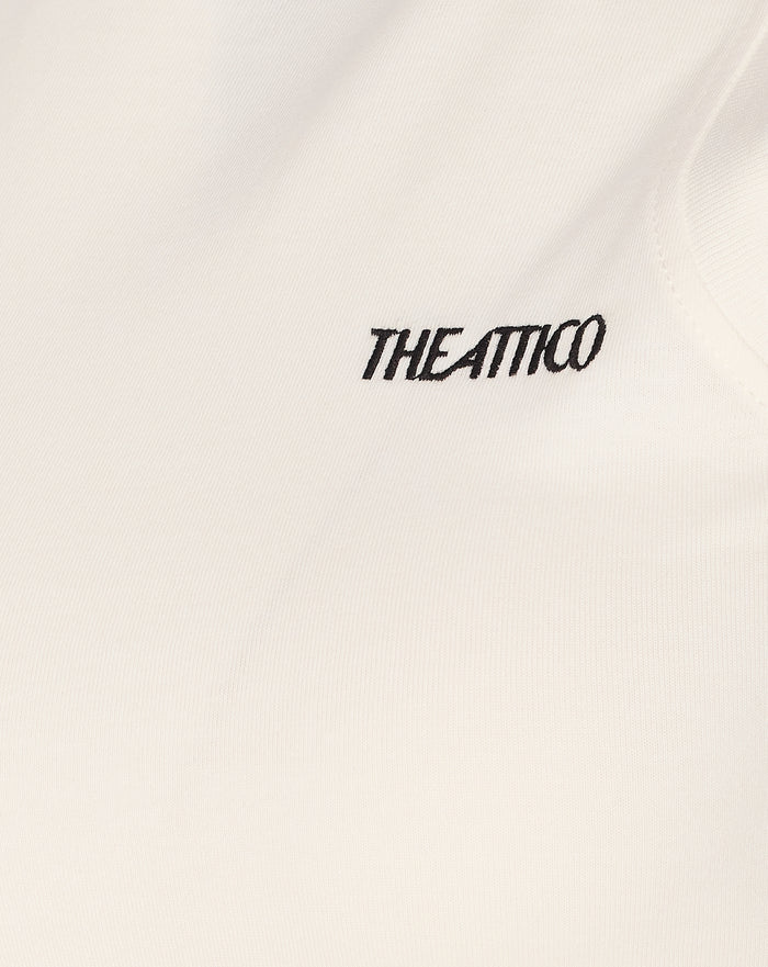The Attico T-shirts and Polos White Cotton