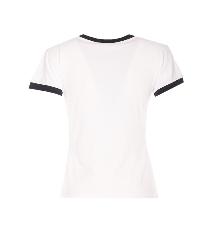 GANNI T-shirts and Polos White Organic Cotton