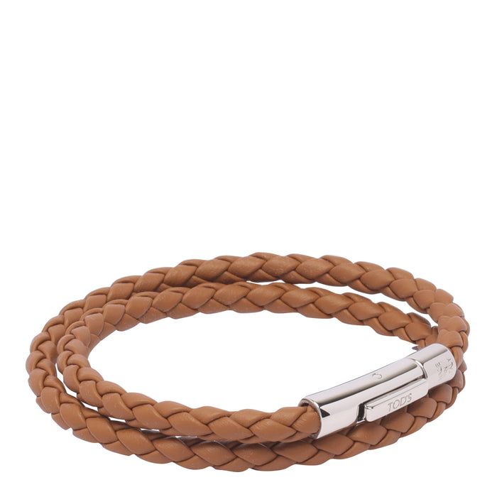 Tods Bijoux Brown Calf Leather
