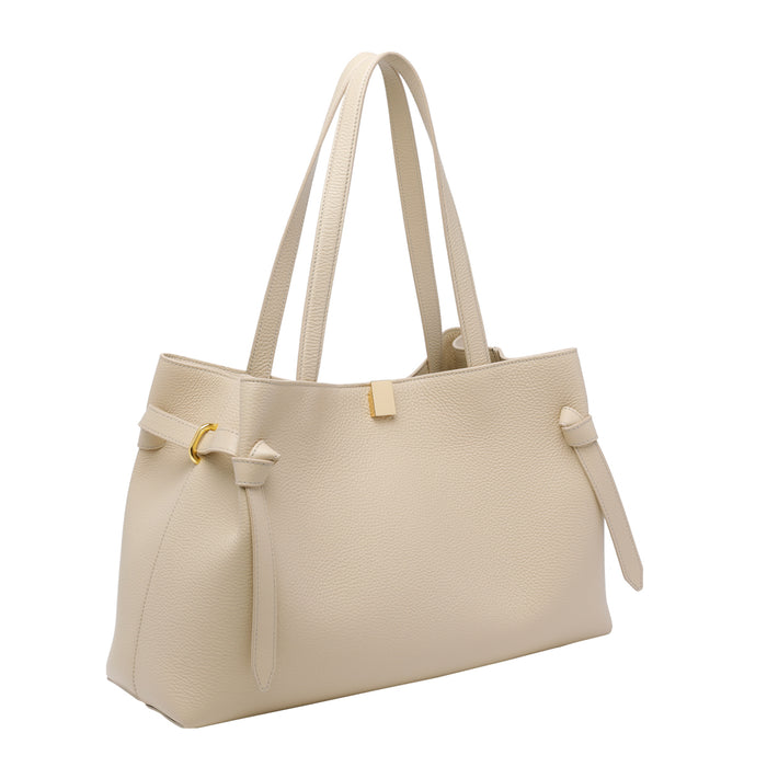 Yuzefi Bags Beige Calf Leather