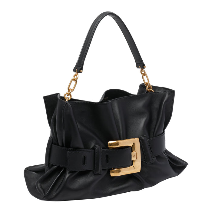 Balmain Bags Black Calf Leather