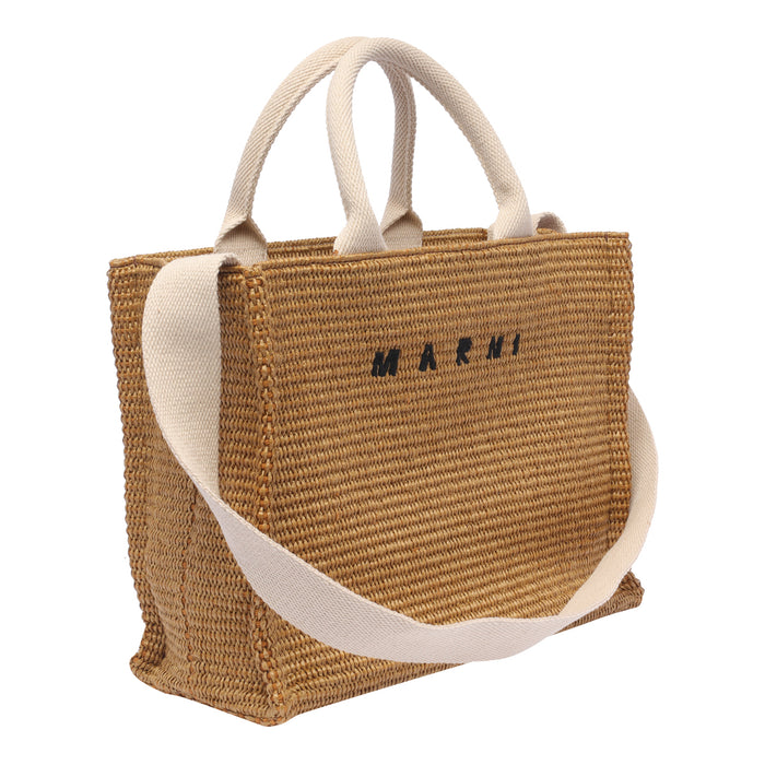 Marni Bags Beige Cotton Polyamide