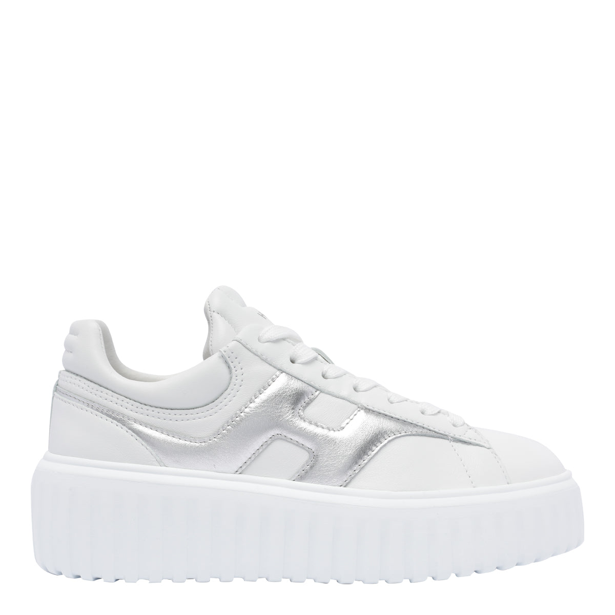 Hogan Sneakers White Calf Leather/rubber Sole