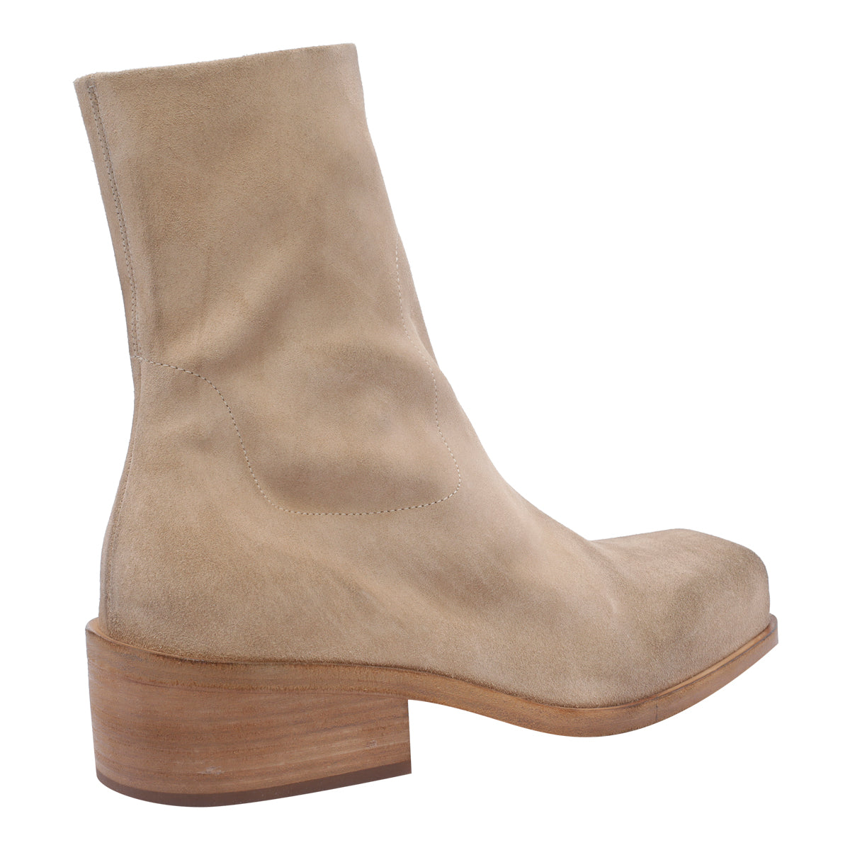 Marsell Boots Beige Suede Leather/leather Sole