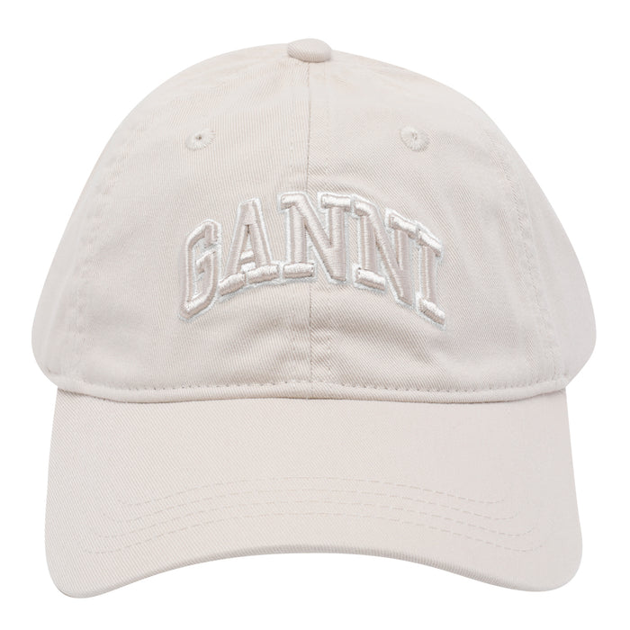 GANNI Hats Beige Cotton