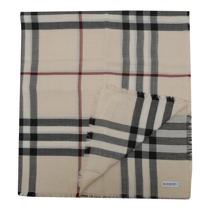 Burberry Scarfs Beige Wool