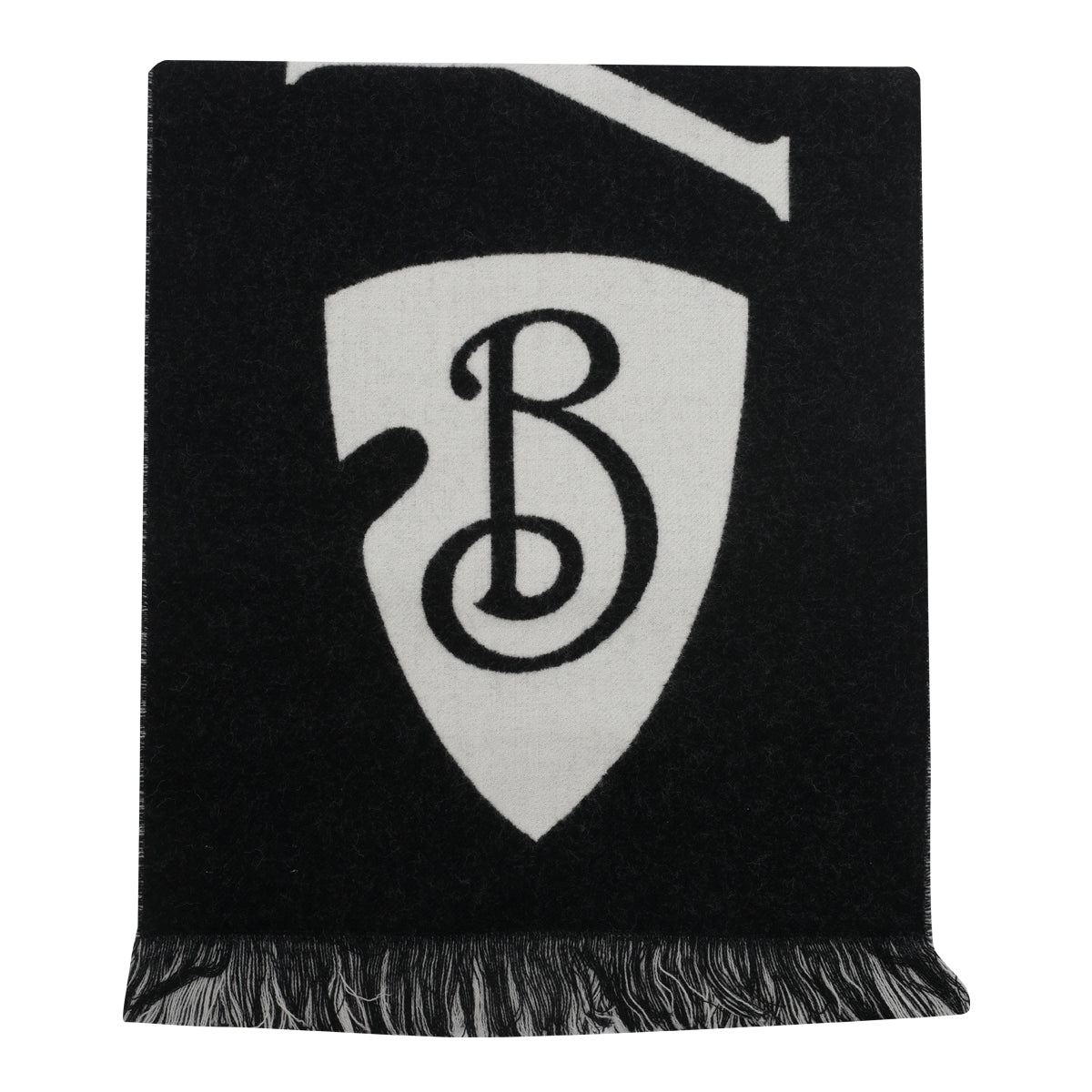 Burberry Scarfs Black Wool