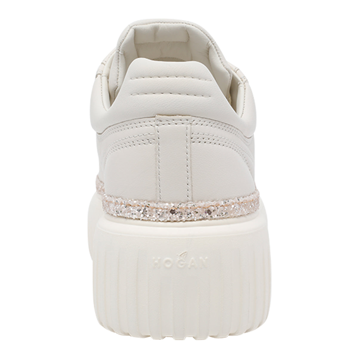 Hogan Sneakers Beige Calf Leather/rubber Sole