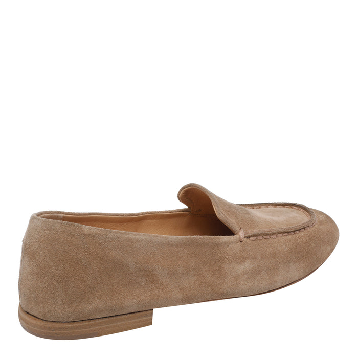 Marsell Flat shoes Beige Suede Leather/leather Sole