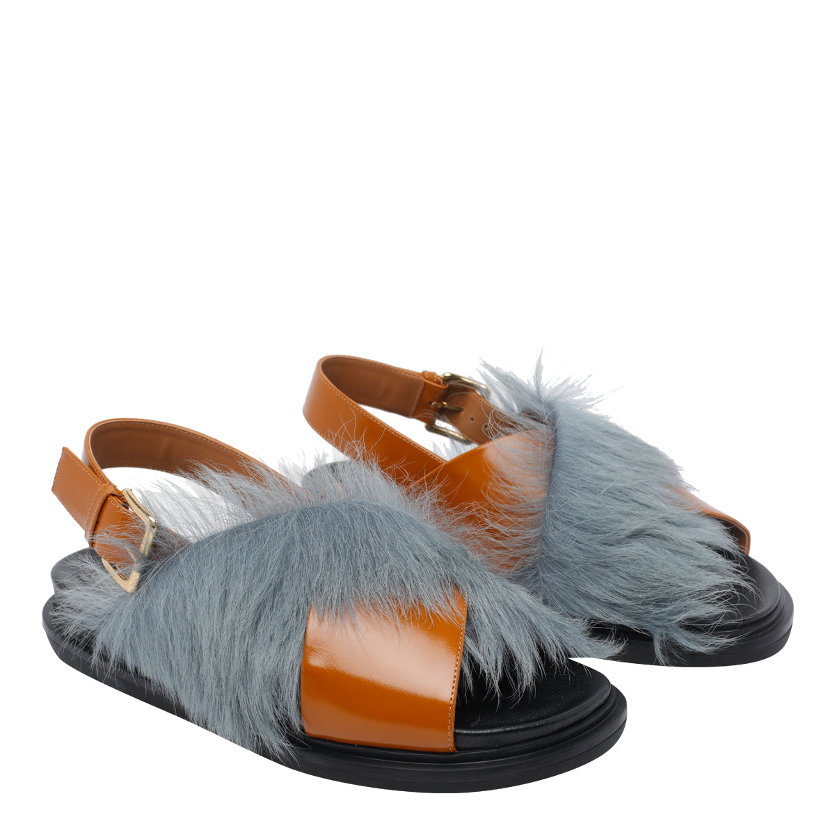 Marni Sandals MultiColour Calf Leather/rubber Sole