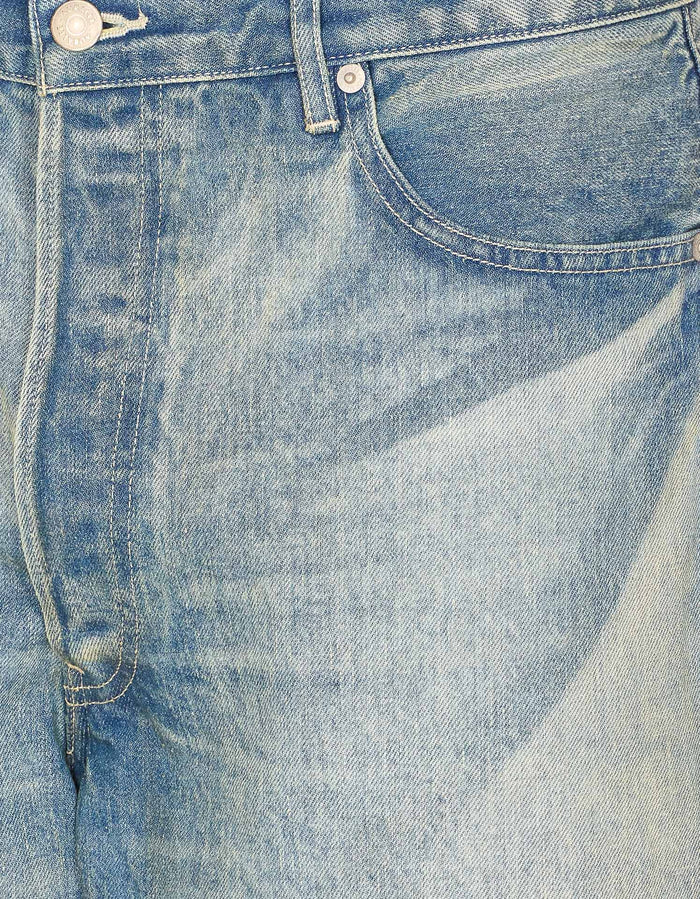 Auralee Jeans Blue Cotton