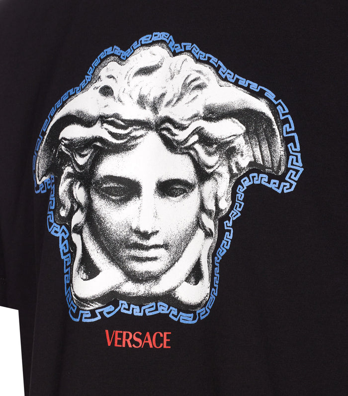 Versace T-shirts and Polos Black Cotton
