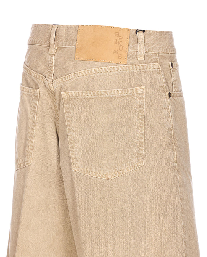 Haikure Jeans Beige Cotton
