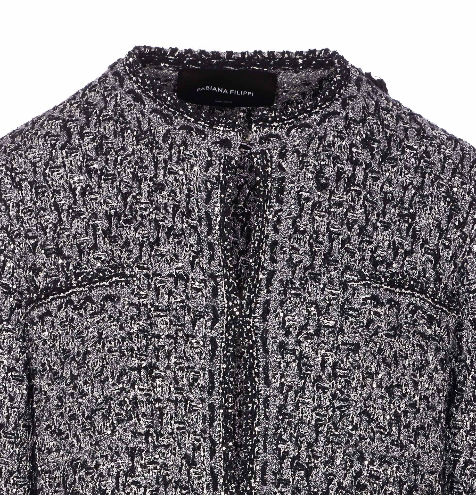 Fabiana Filippi Coats Grey Cotton