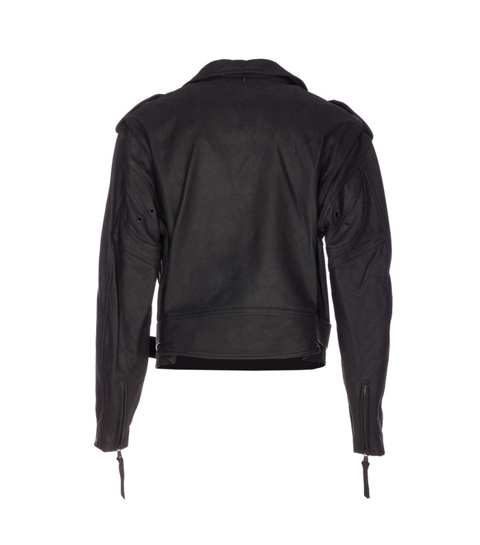 Balmain Jackets Black Cowskin