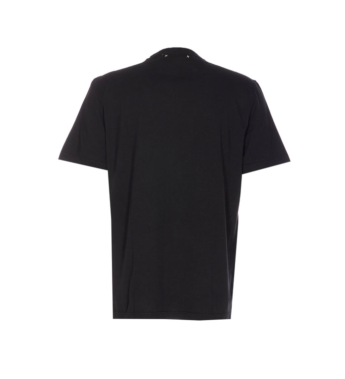 Golden Goose T-shirts and Polos Black Cotton