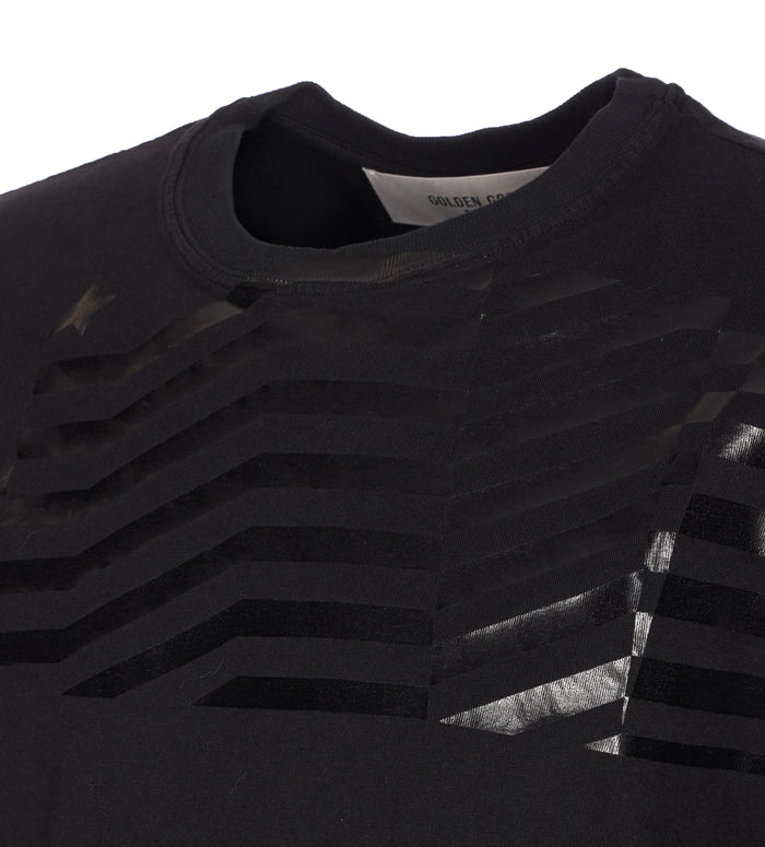 Golden Goose T-shirts and Polos Black Cotton