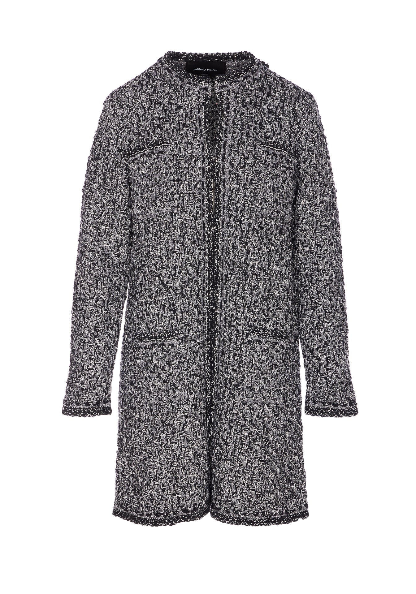 Fabiana Filippi Coats Grey Cotton