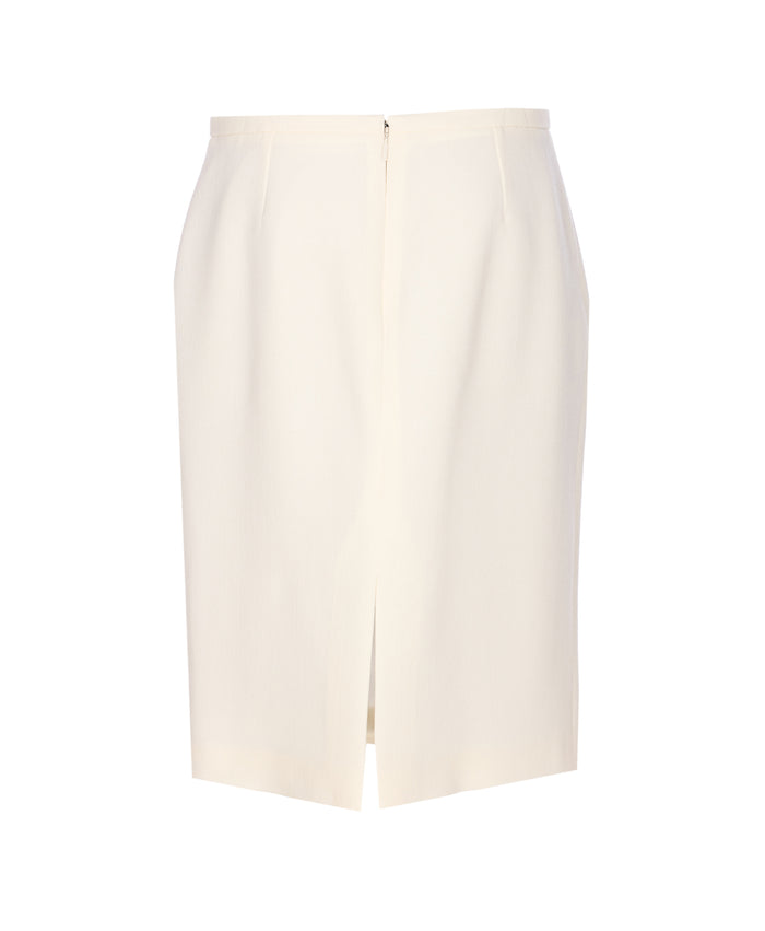 Versace Skirts White Virgin Wool
