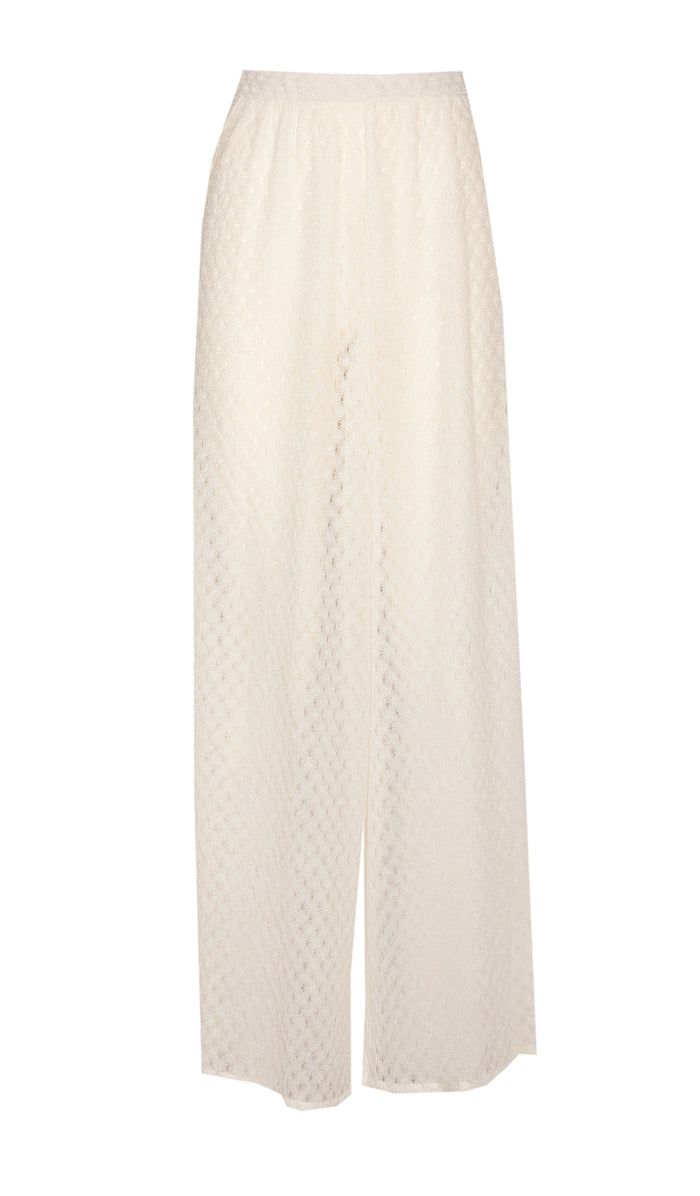 Missoni Trousers White Viscose