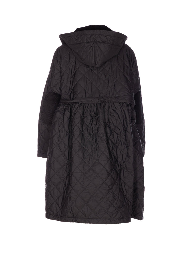 BARBOUR X GANNI Coats Black Polyester