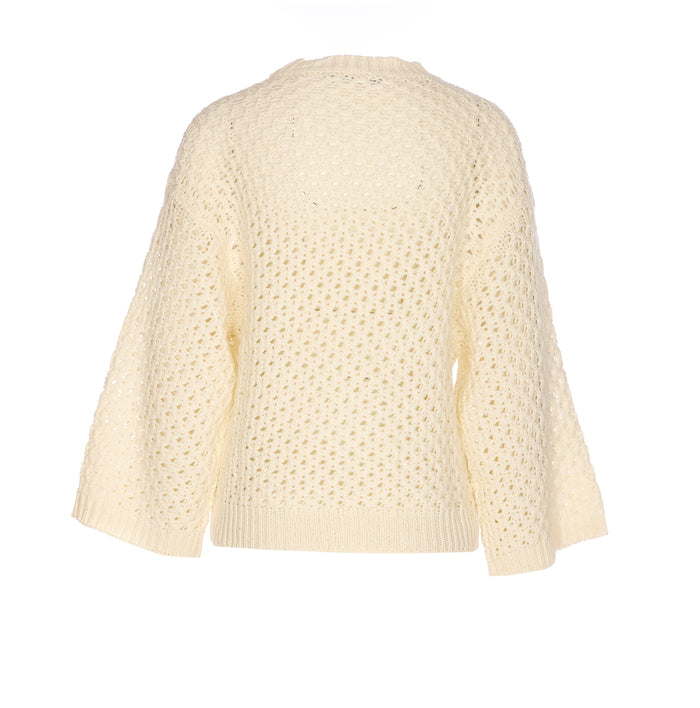 Fabiana Filippi Sweaters White Virgin Wool