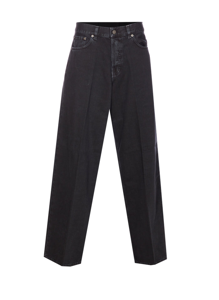 Haikure Jeans Black Cotton