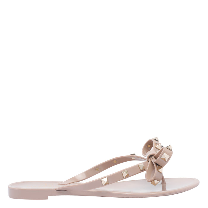 Valentino Garavani Sandals Pink Rubber/rubber Sole