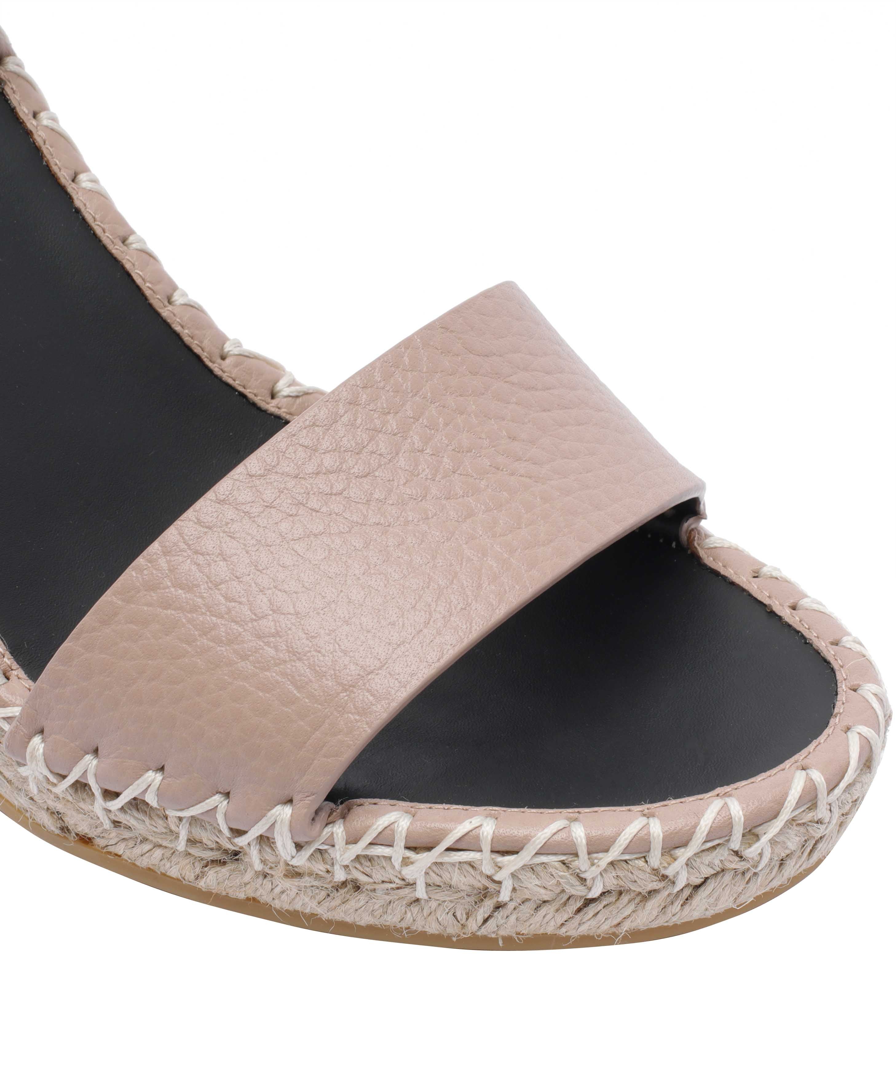 Valentino Garavani Sandals Beige Calf Leather/rubber Sole