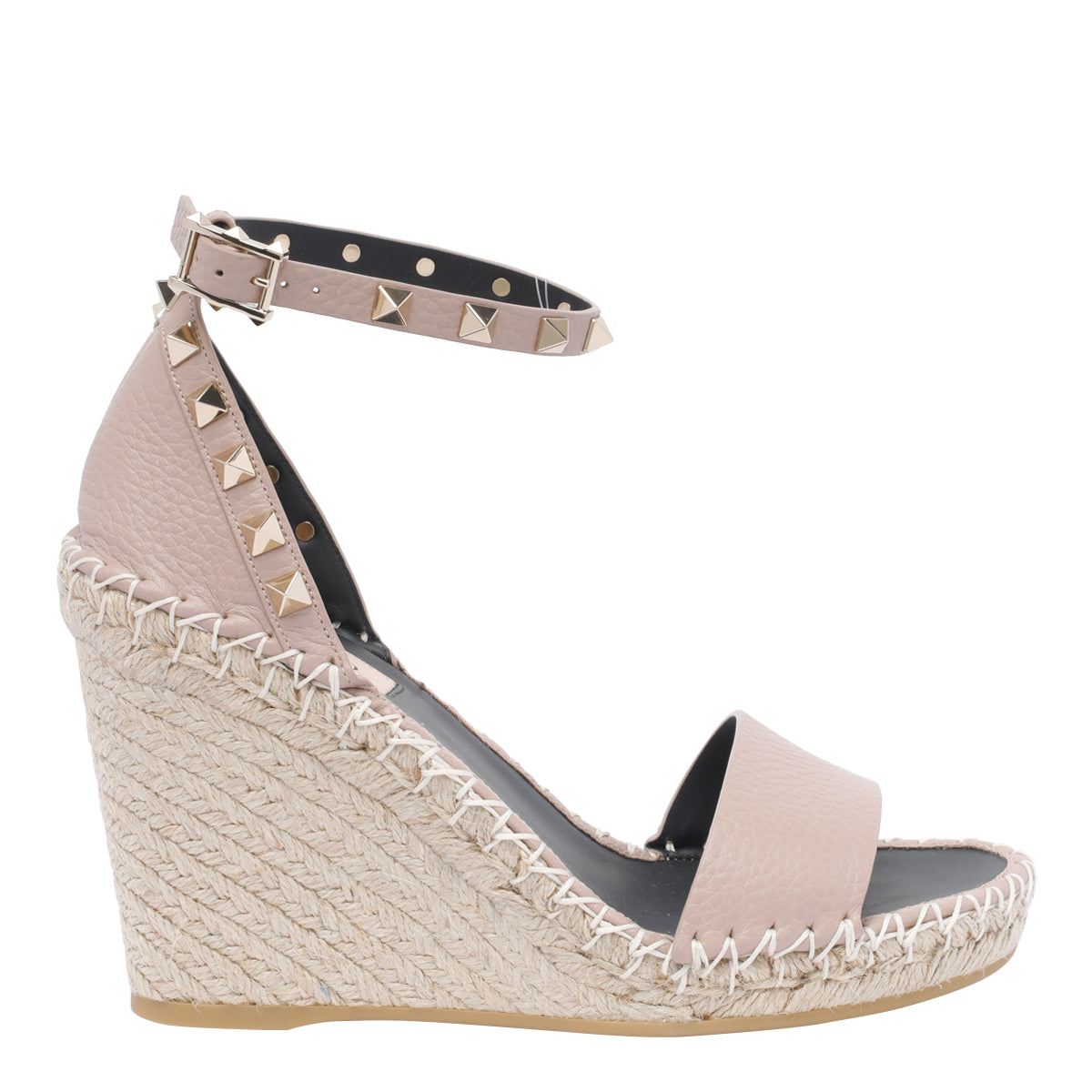 Valentino Garavani Sandals Beige Calf Leather/rubber Sole