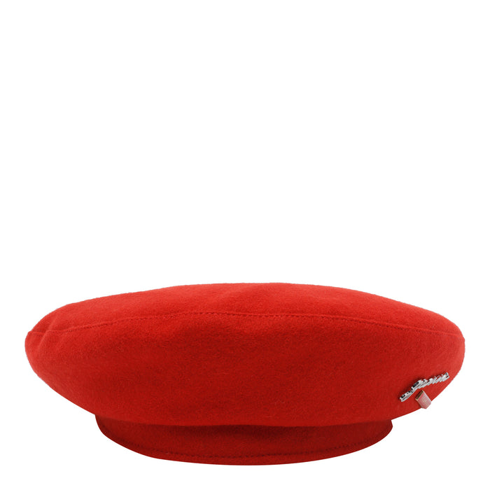 BARBOUR X GANNI Hats Red Wool