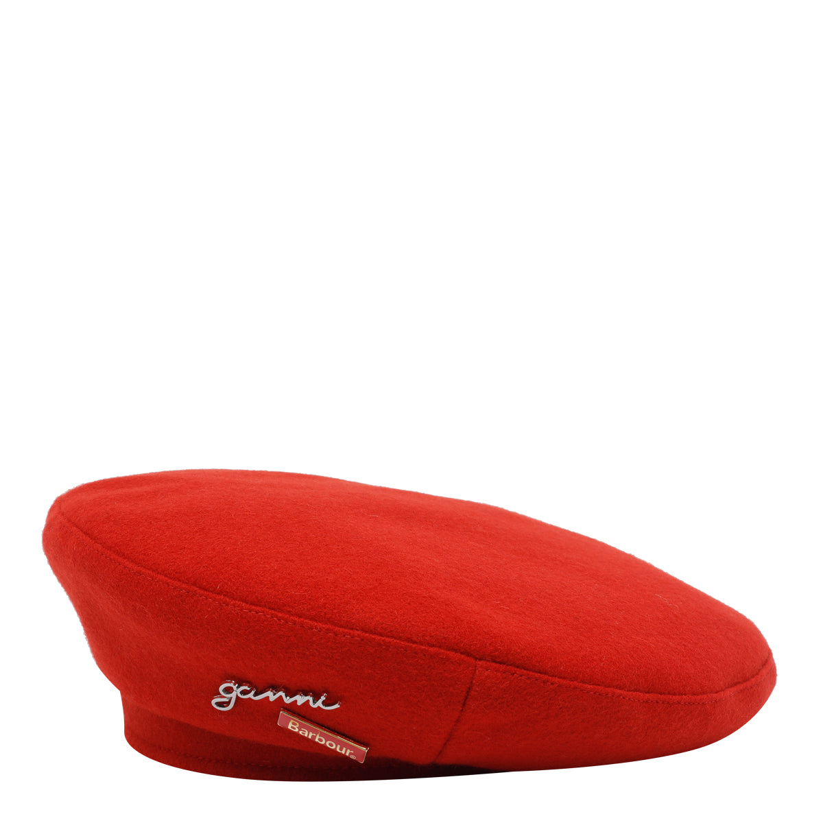 BARBOUR X GANNI Hats Red Wool