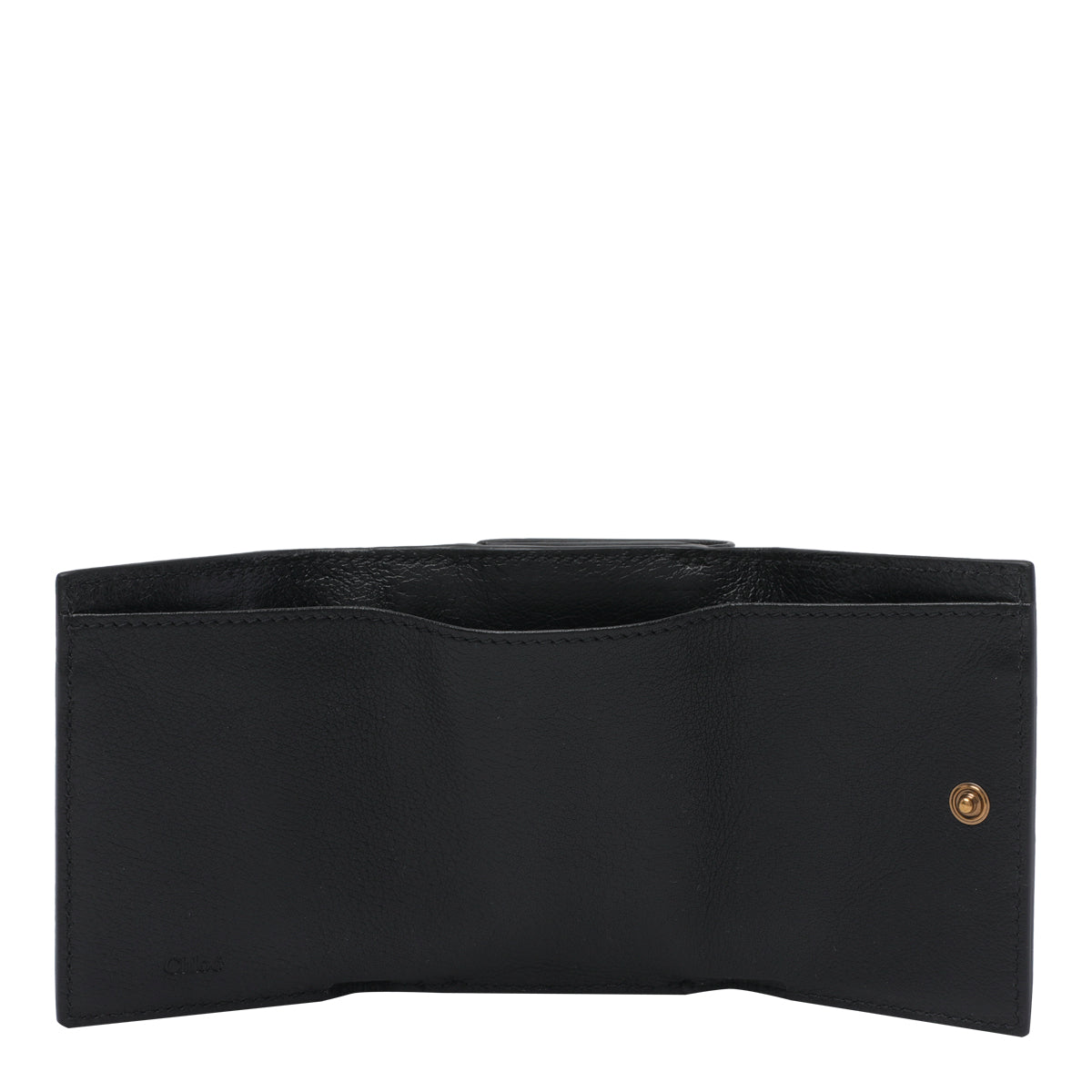 Chloè Wallets Black Buffalo Leather