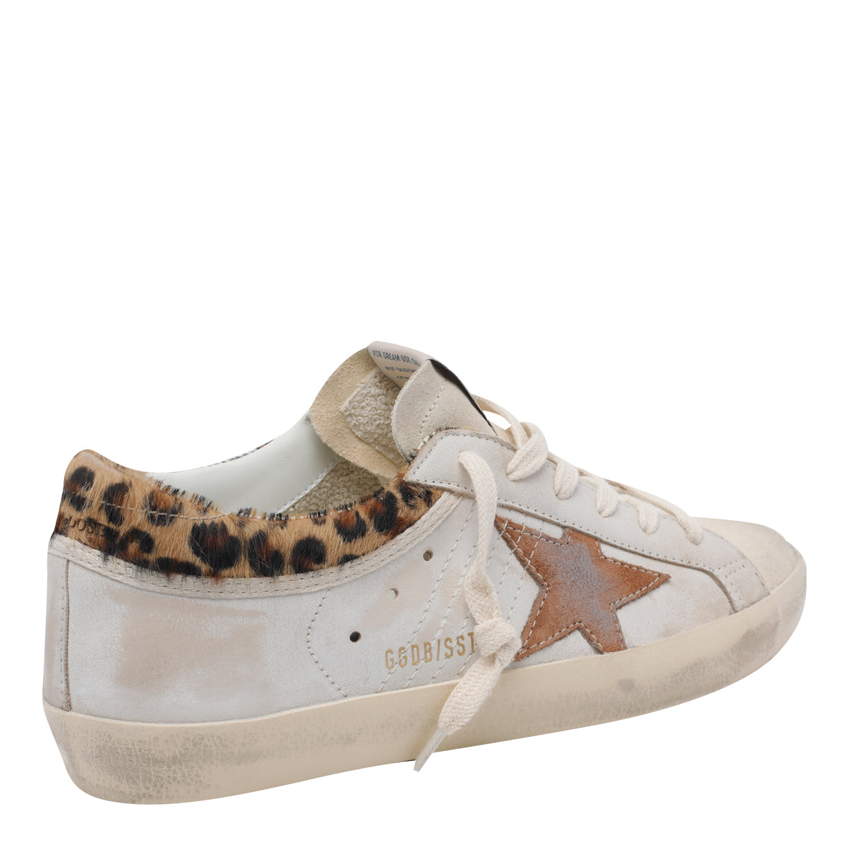 Golden Goose Sneakers White Calf Leather/rubber Sole