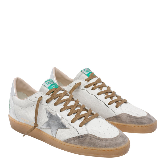 Golden Goose Sneakers White Calf Leather/ Rubber Sole