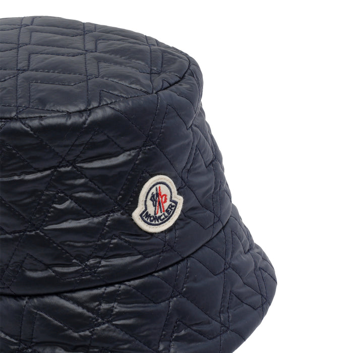 Moncler Hats Blue Polyamide