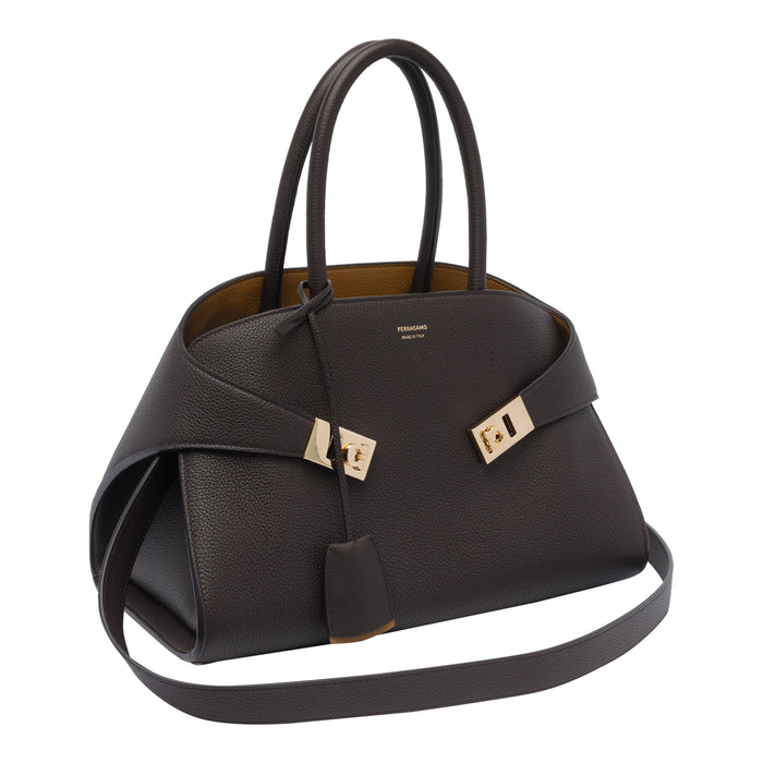 Ferragamo Bags Brown Calf Leather